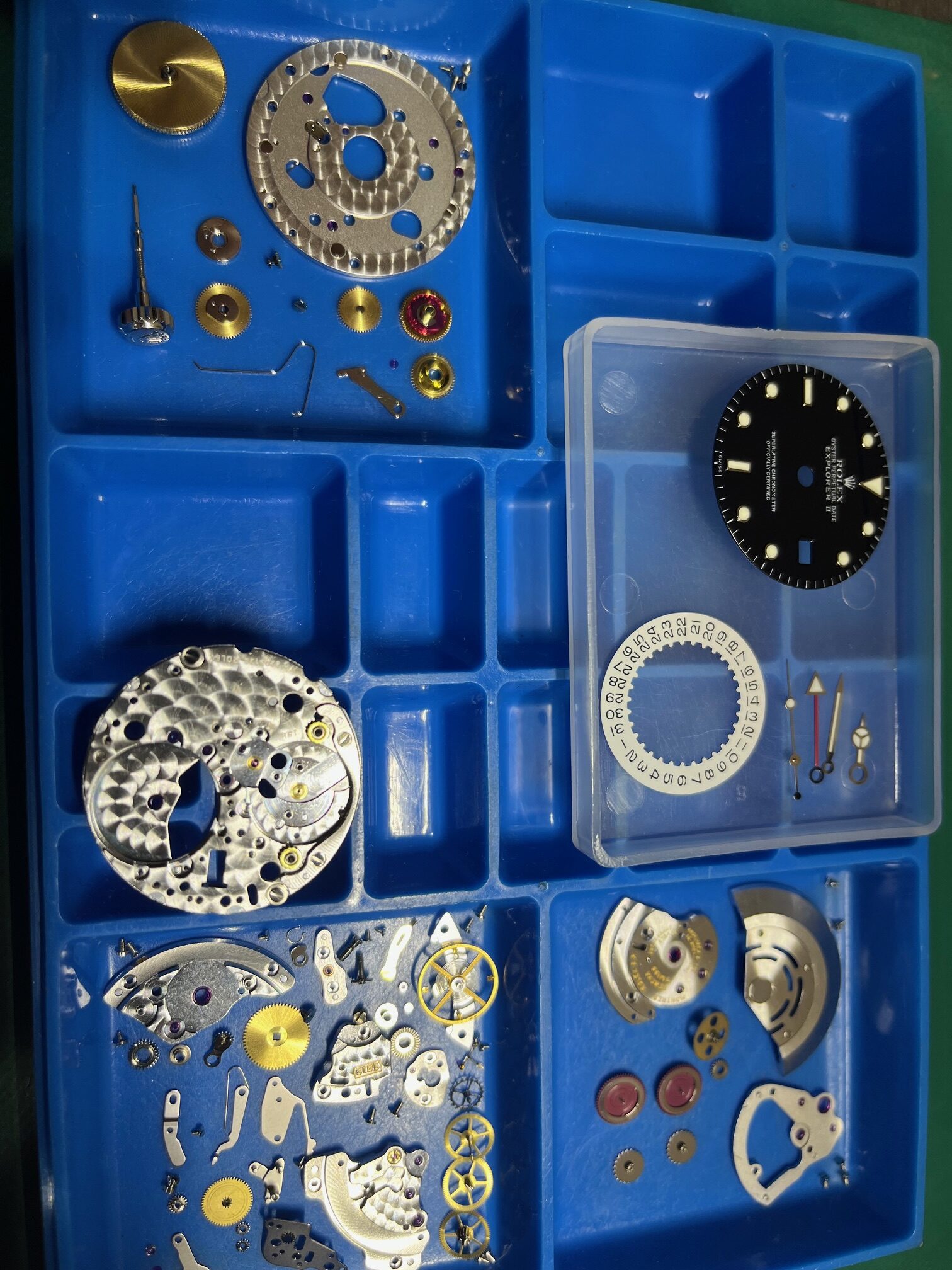 ロレックス エクスプローラーⅡ ブラック SS メンズ 自動巻 3185 オーバ－ホ－ル