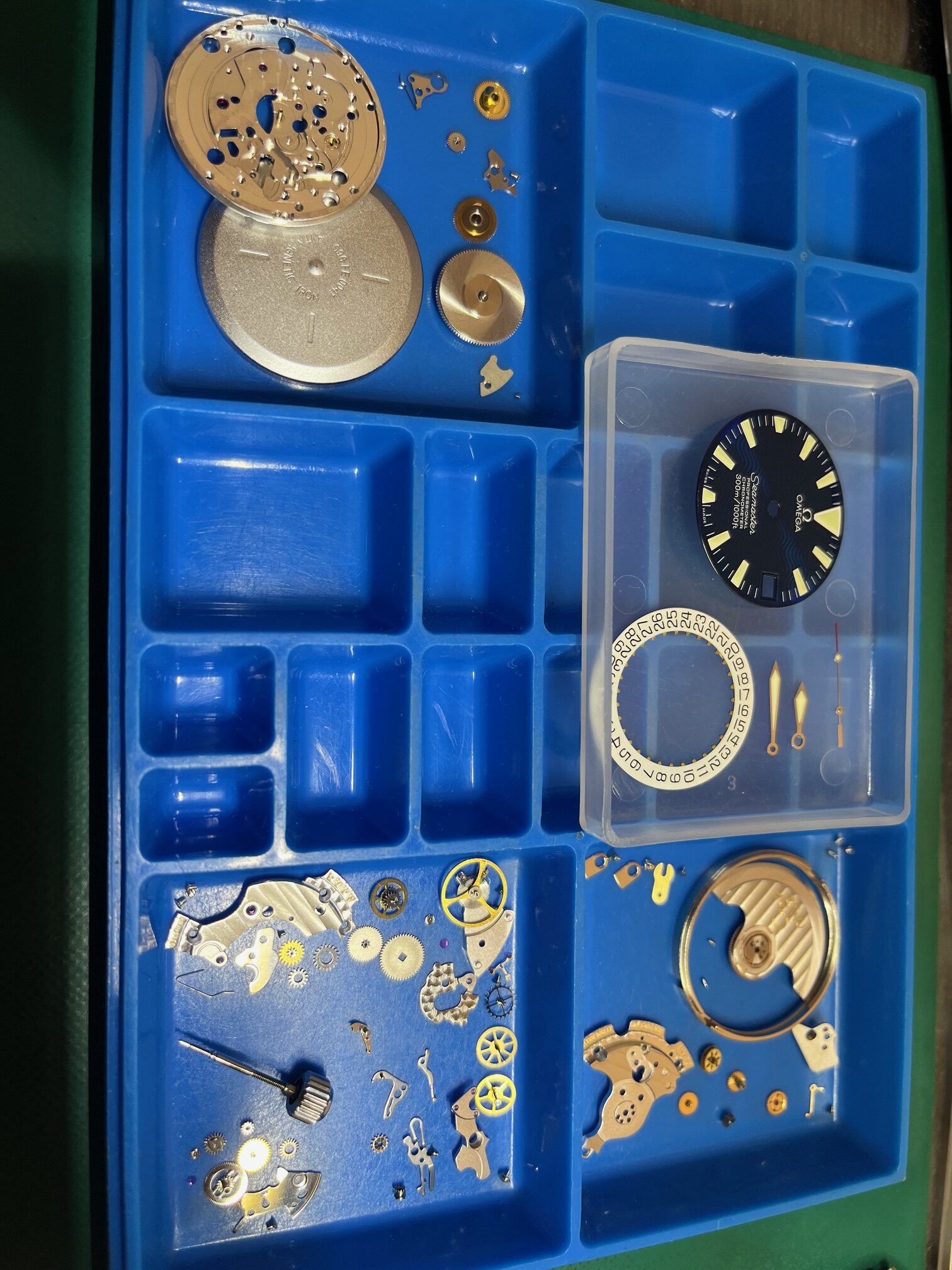 オメガ シーマスター 300mプロフェッショナル ネイビー SS ボーイズ 自動巻 1120 オーバ－ホ－ル