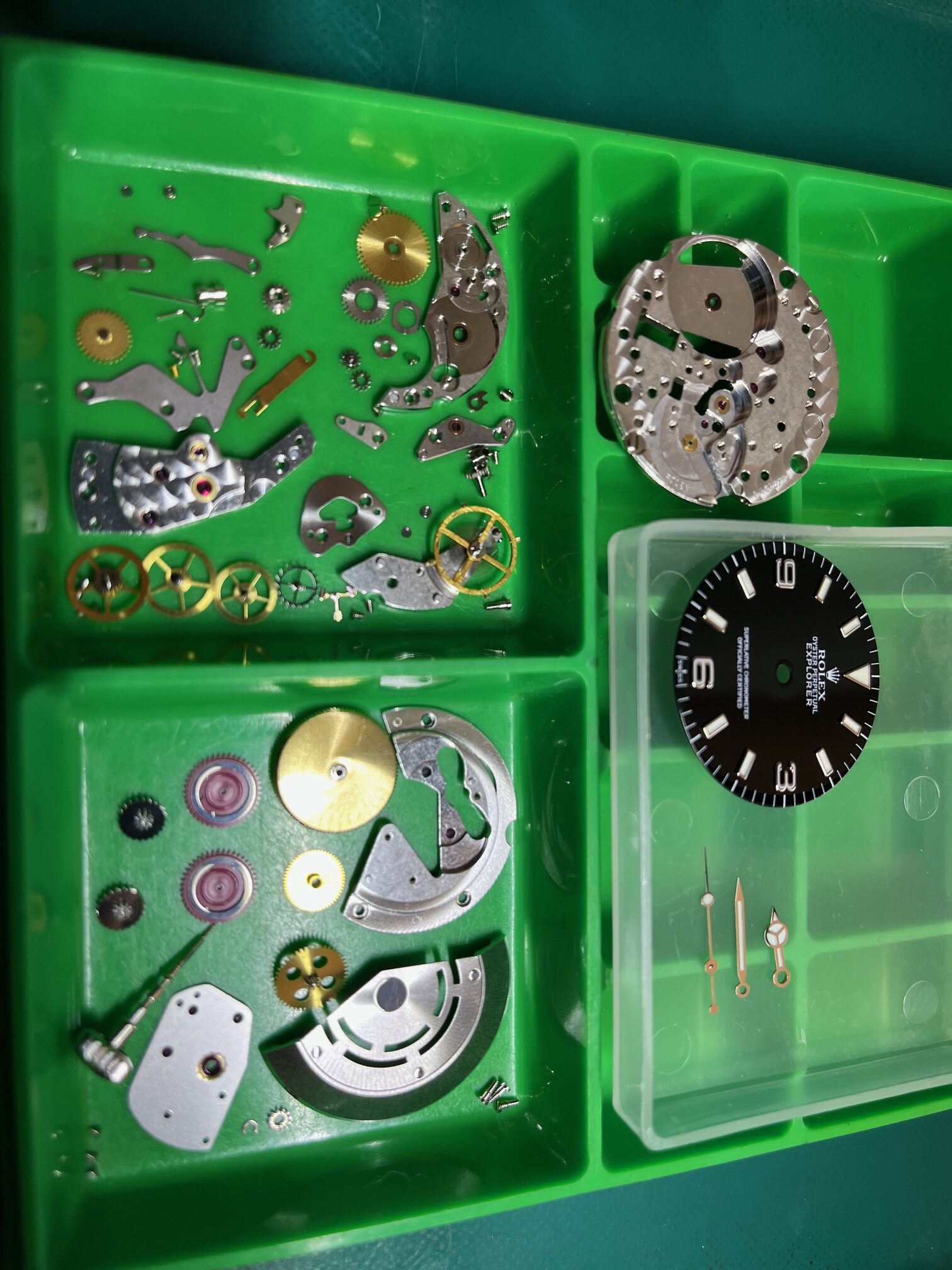 ロレックス エクスプローラーⅠ ブラック SS メンズ 自動巻 3000 オ－バ－ホ－ル