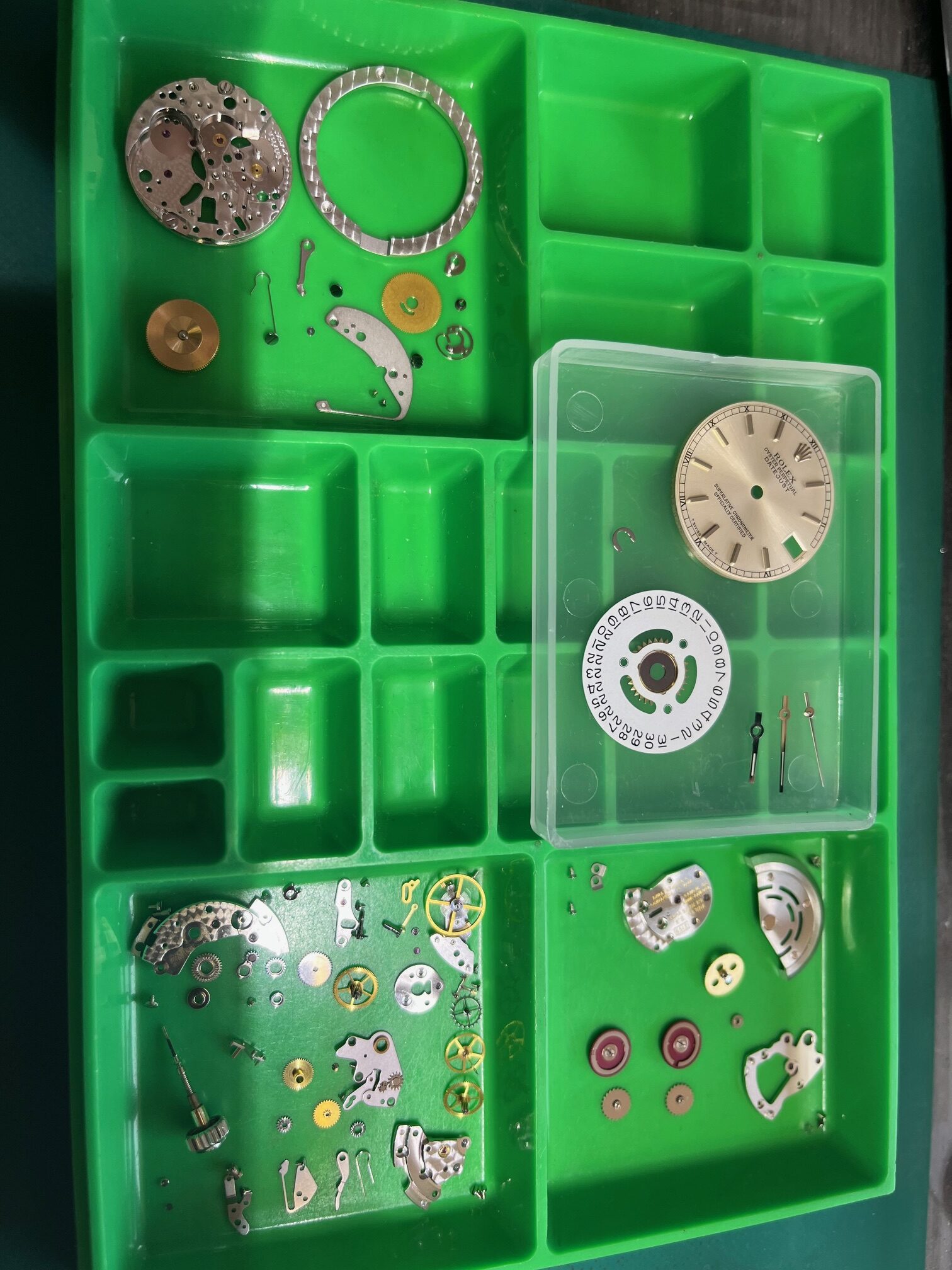 ロレックス デイトジャスト シルバ－ SS ボーイズ 自動巻 2135 オ－バ－ホ－ル